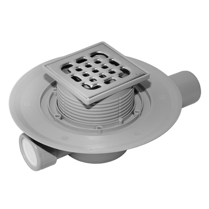 583217 / Душевой трап DN50 горизонтальный с сухим затвором , VIEGA