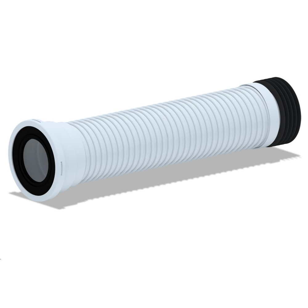 К528 / Удлинитель гибкий для унитаза 280-540мм (обратного сжатия), АНИ-ПЛАСТ