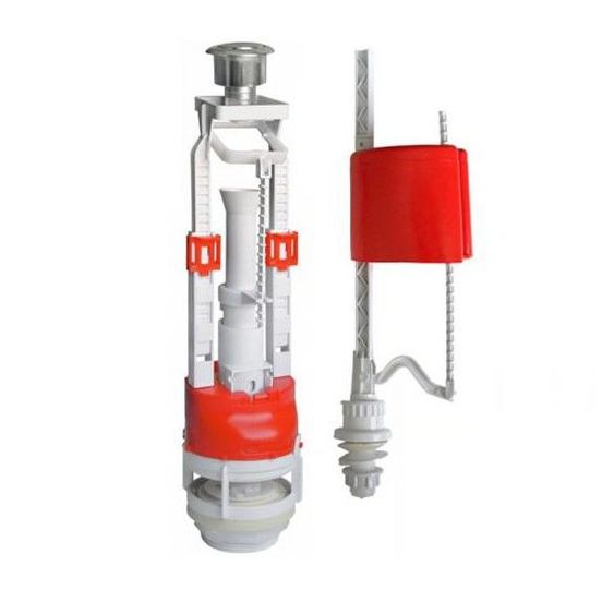 И-СБ1-НпрНРФ-Б-М Р / Арматура белая кнопка, ниж.подводка, ИнкоЭр