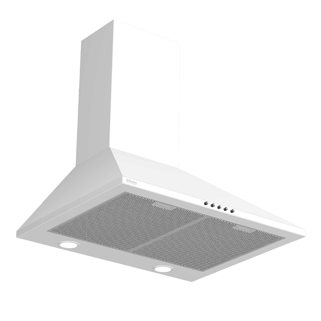 Кухонная вытяжка Backer KH60A-F1 Shiny White