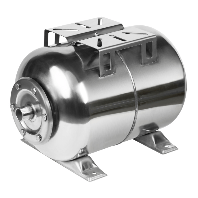 Бак-гидроаккумулятор из нержавеющей стали 24л, UNIPUMP