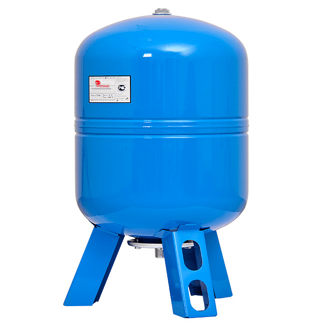 Мембранный бак для водоснабжения Wester WAV 100 (вертикальный)