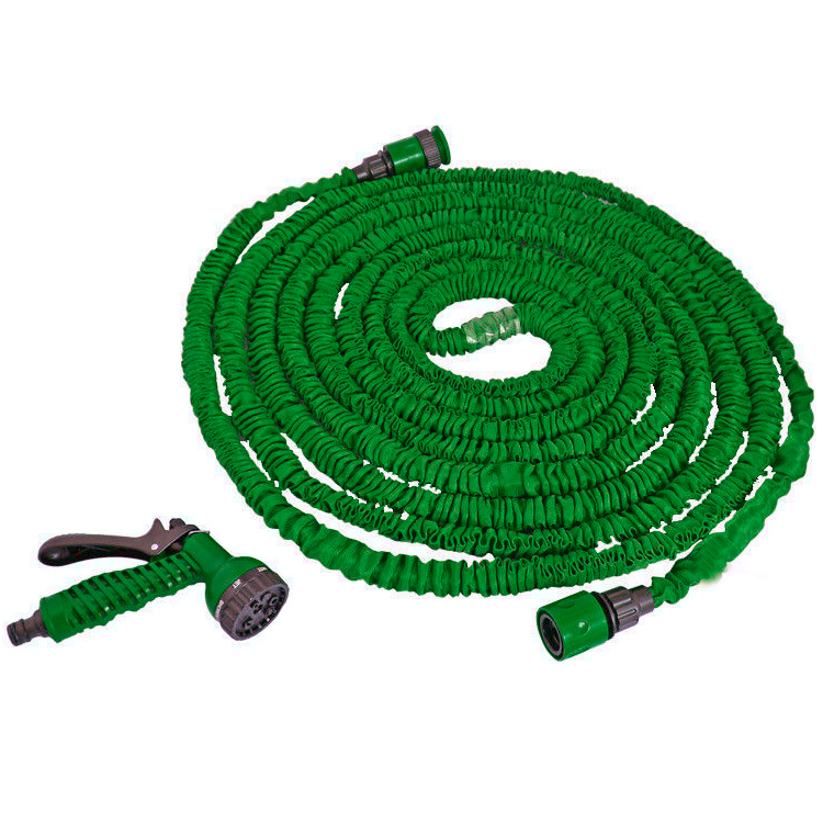 Шланг растягивающийся садовый TRICK HOSE 5 м - 15 м, зеленый, Bradas WTH515GR