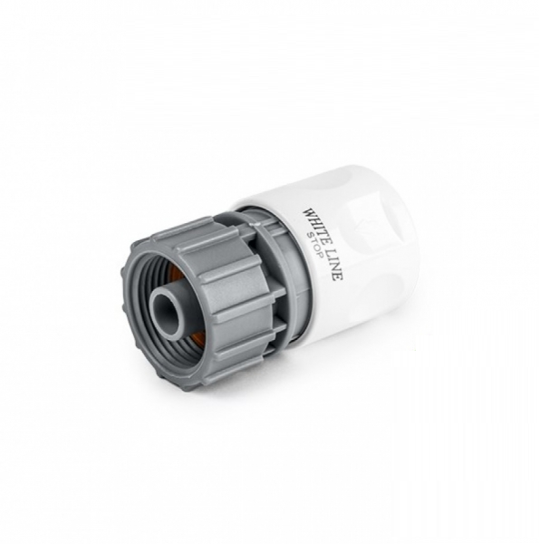 WHITE LINE / Быстросъемный соединитель с аквастопом и внутр. резьбой 3/4