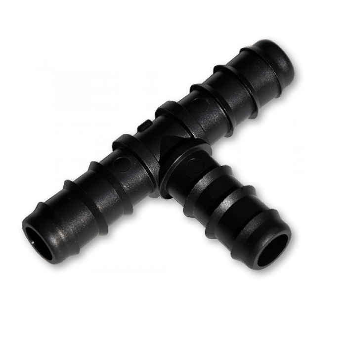 Тройник для шланга капельного полива 16мм DSWA