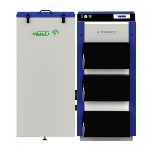 Твёрдотопливный котёл ELEKTROMET EKO-KWP MULTI 25