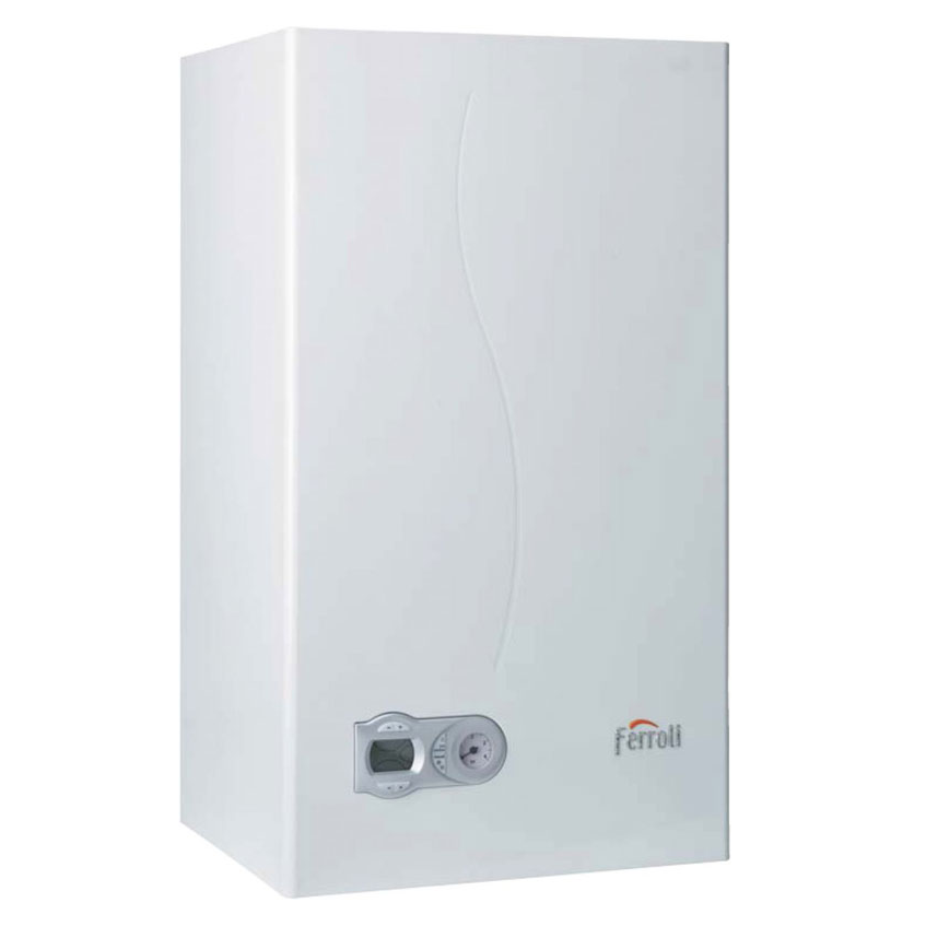 Газовый котел Ferroli Divatech D C32 двухконтурный, открытая камера