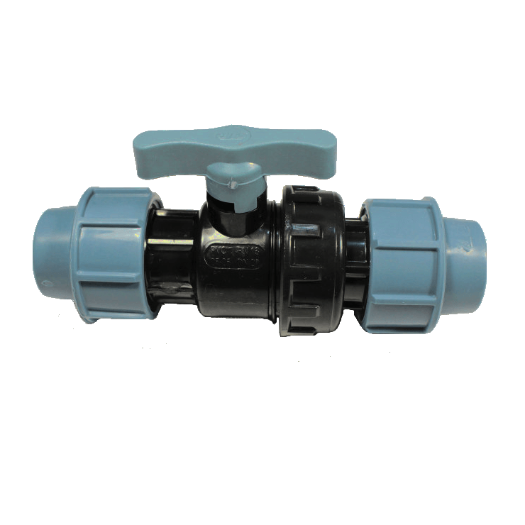 Кран шаровый ПЭ 20х20 ITAL