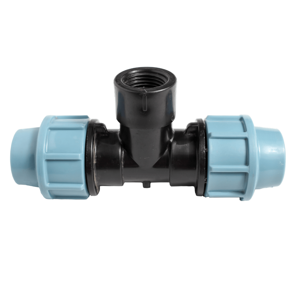 Тройник ПЭ с внутренней резьбой 25х1/2