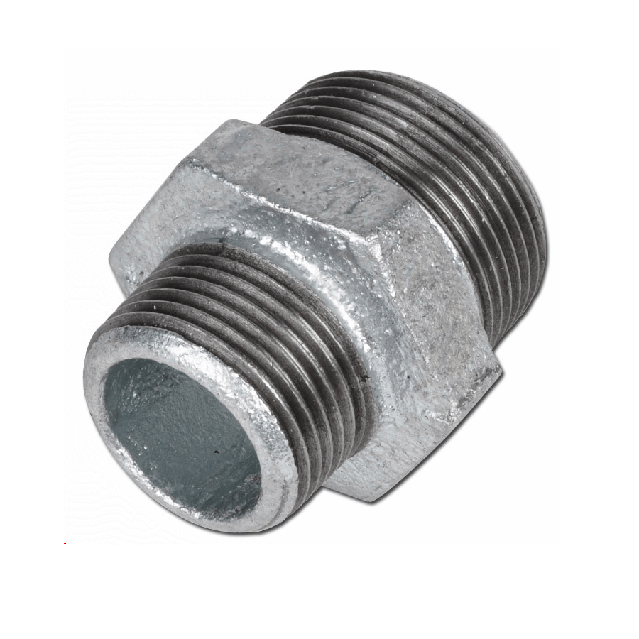 Ниппель оцинкованный переход 25х20 (РФ)