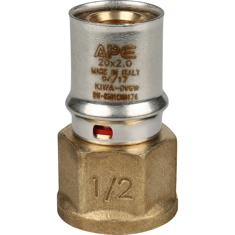 Муфта переходная APE с внутренней резьбой 1/2x20 (пресс-фитинги)