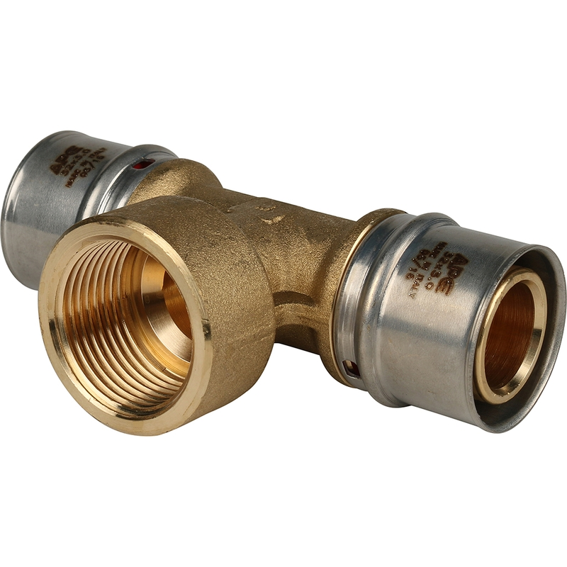 Тройник APE переходной с внутренней резьбой 32*1*32 (пресс-фитинги)