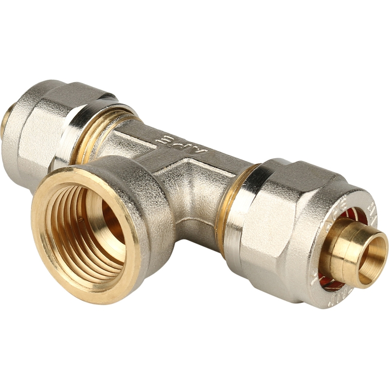 Тройник APE переходной с внутренней резьбой 16*1/2*16 (резьбовые фитинги)