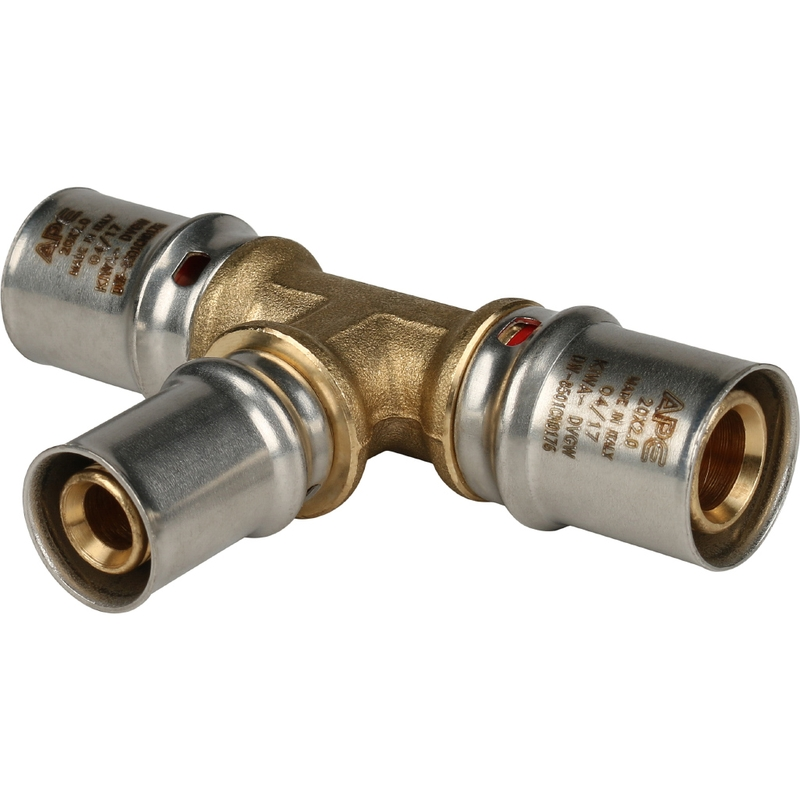 Тройник переходной APE 20*16*20 (пресс-фитинги)