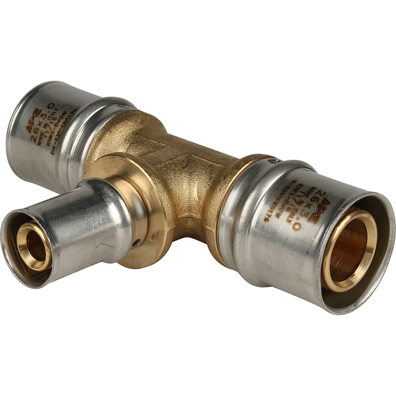 Тройник переходной APE 26*16*26 (пресс-фитинги)