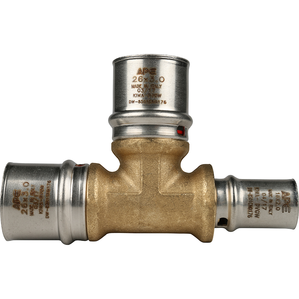 Тройник переходной APE 26*26*16 (пресс-фитинги)