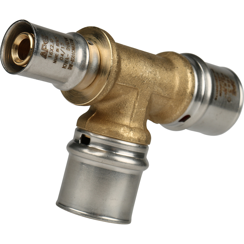 Тройник переходной APE 20*20*16 (пресс-фитинги)