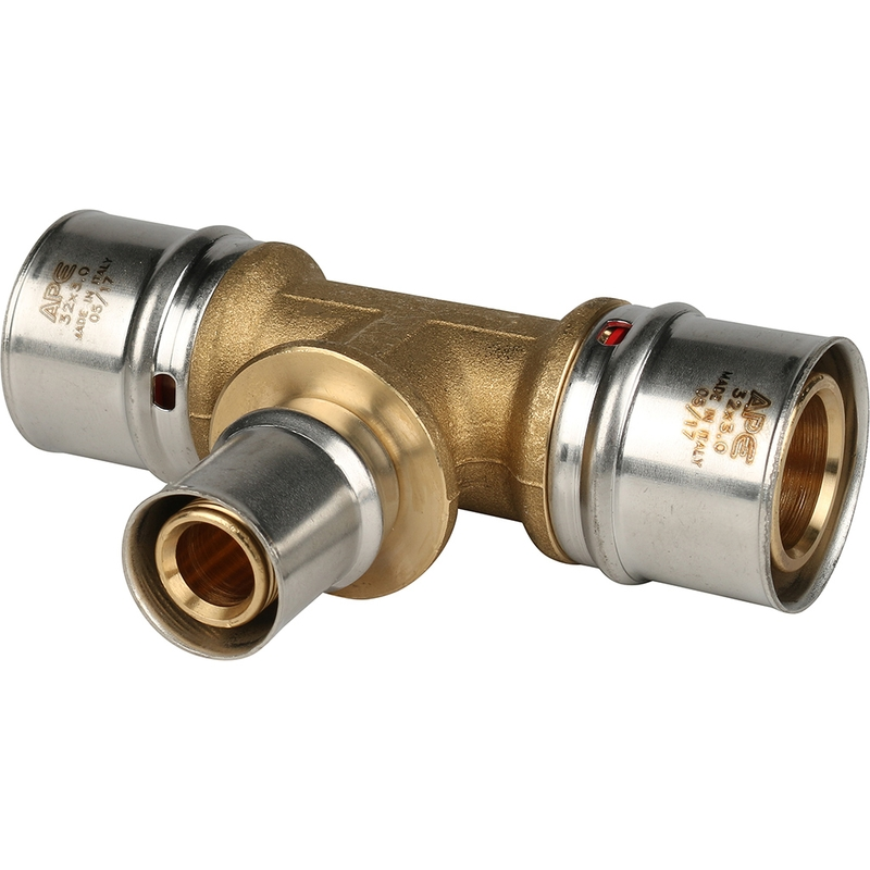 Тройник переходной APE 32*20*32 (пресс-фитинги)