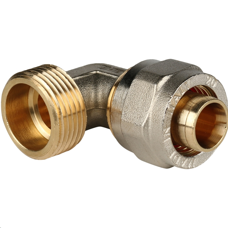 Угольник APE с наружной резьбой 3/4*20 (резьбовые фитинги)