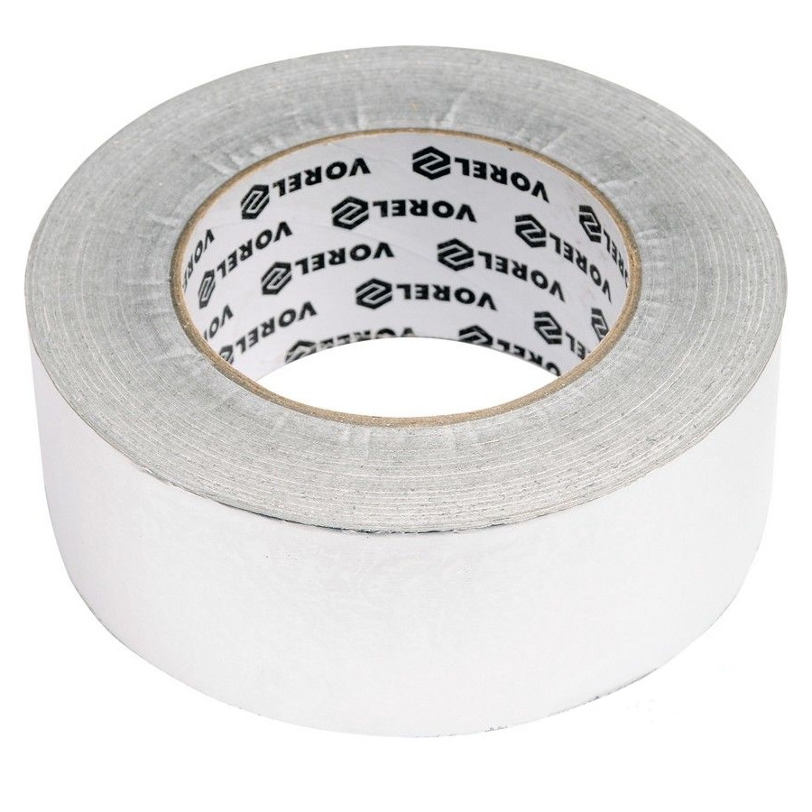 75141 / Лента алюминиевая клейкая - скотч фольгированый 50мм х 50м