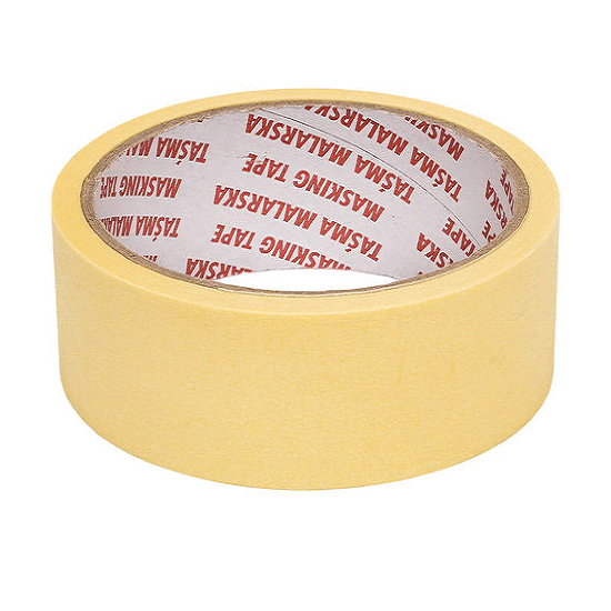 Лента малярная 38 мм х 33 м, желтая