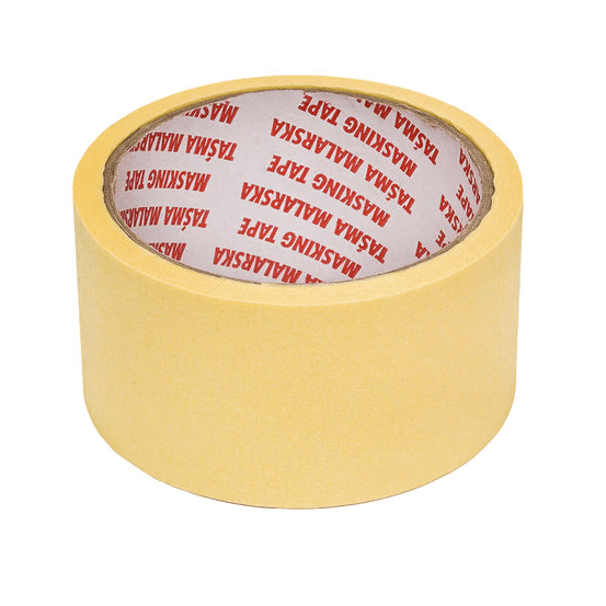 Лента малярная 50 мм х 33 м, желтая
