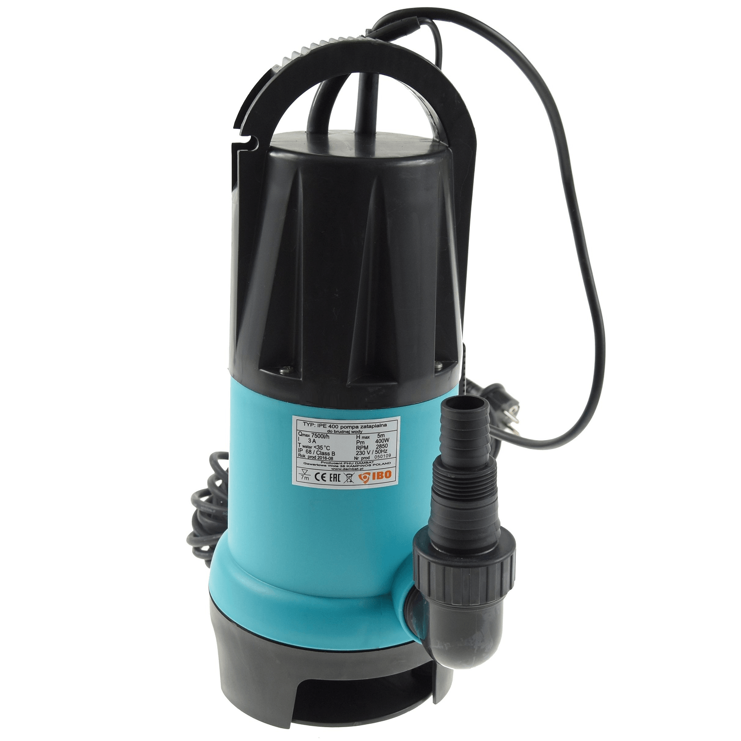Дренажный насос IBO IPE 400