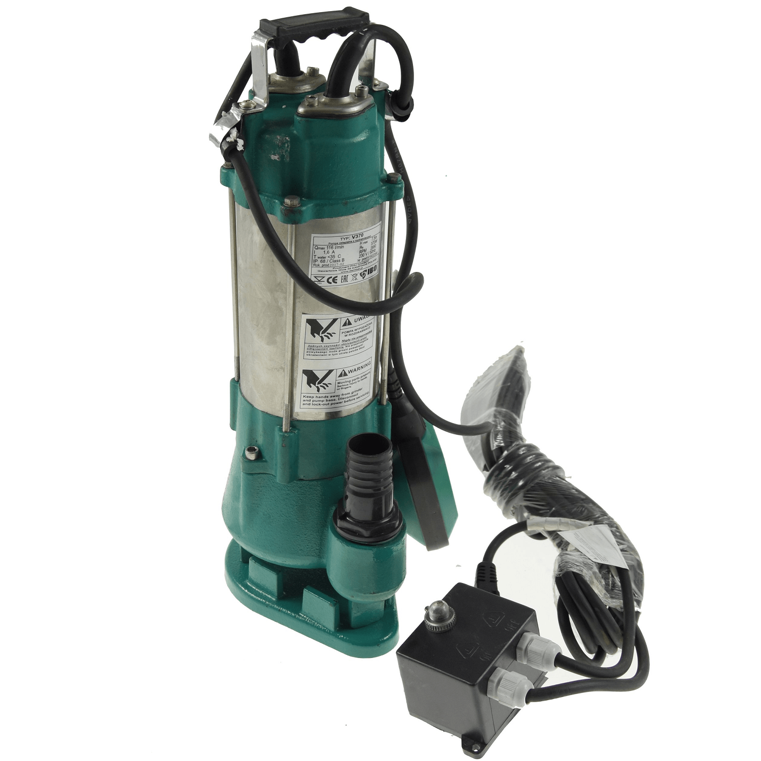 Насос погружной фекальный IBO V550 с измельчителем