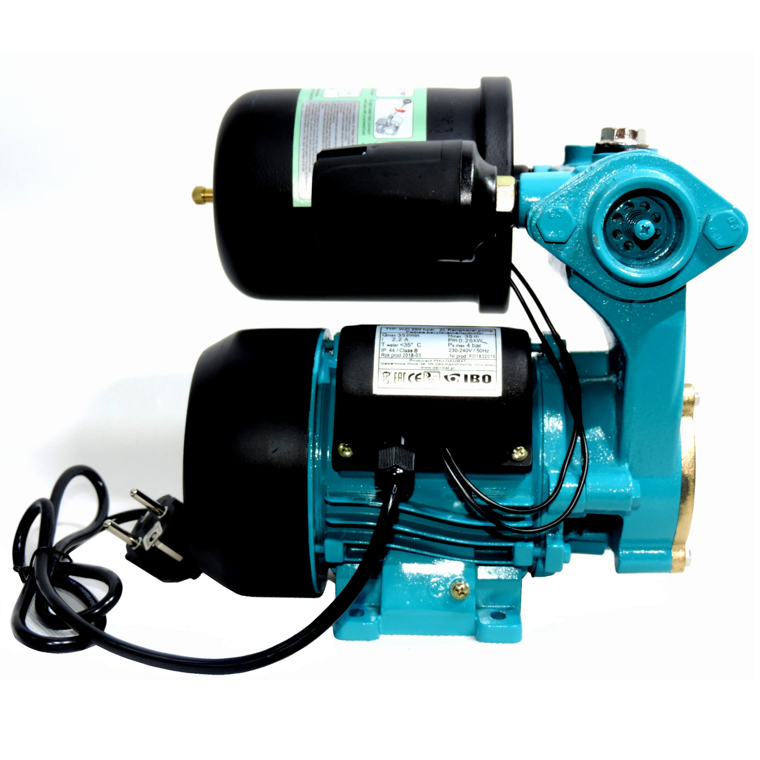 Станция водоснабжения IBO WZCH 250 с баком 2л