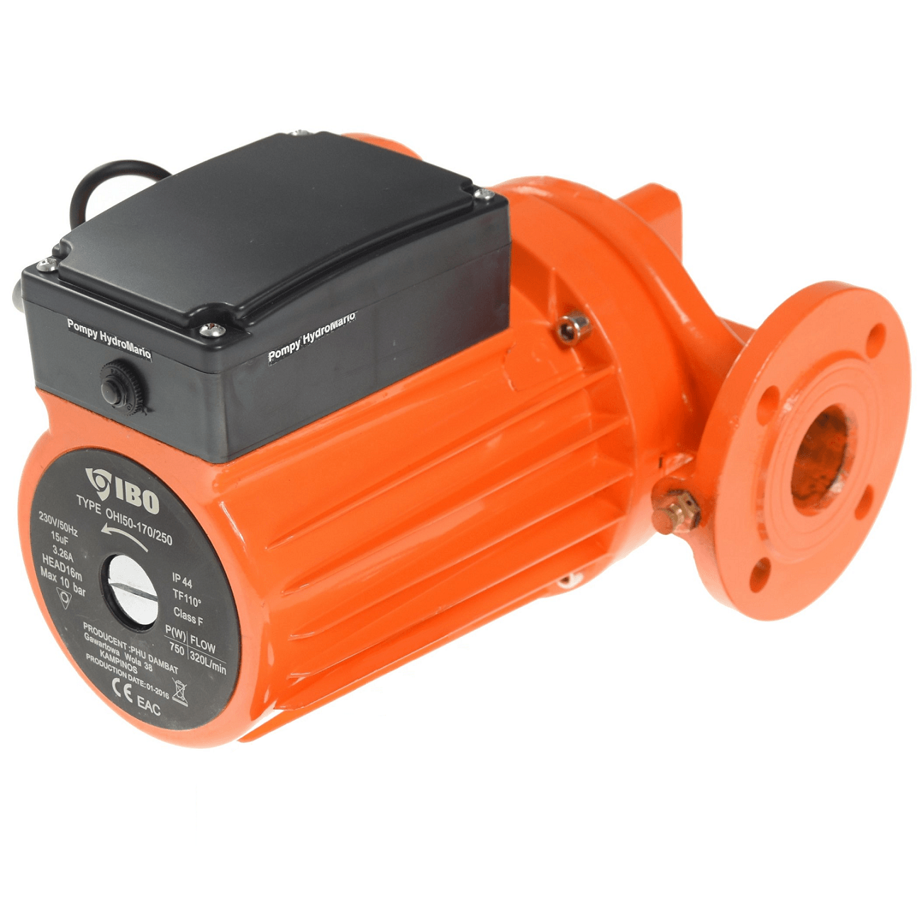 Циркуляционный насос IBO OHI 50-170/250 (фланец)