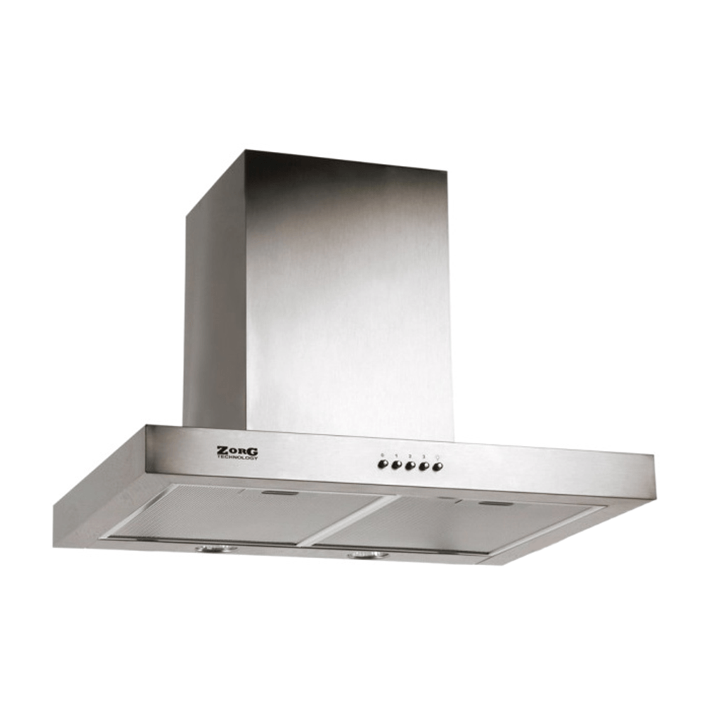 Вытяжка ZorG technology Quarta 750, нержавеющая сталь, 90 см