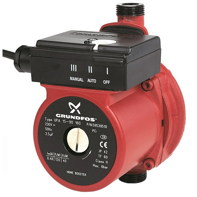 Повысительный насос для водоснабжения GRUNDFOS UPA 15-90 N