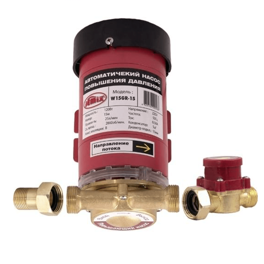 Повысительный насос для водоснабжения JEMIX W15GR-10 AUTO