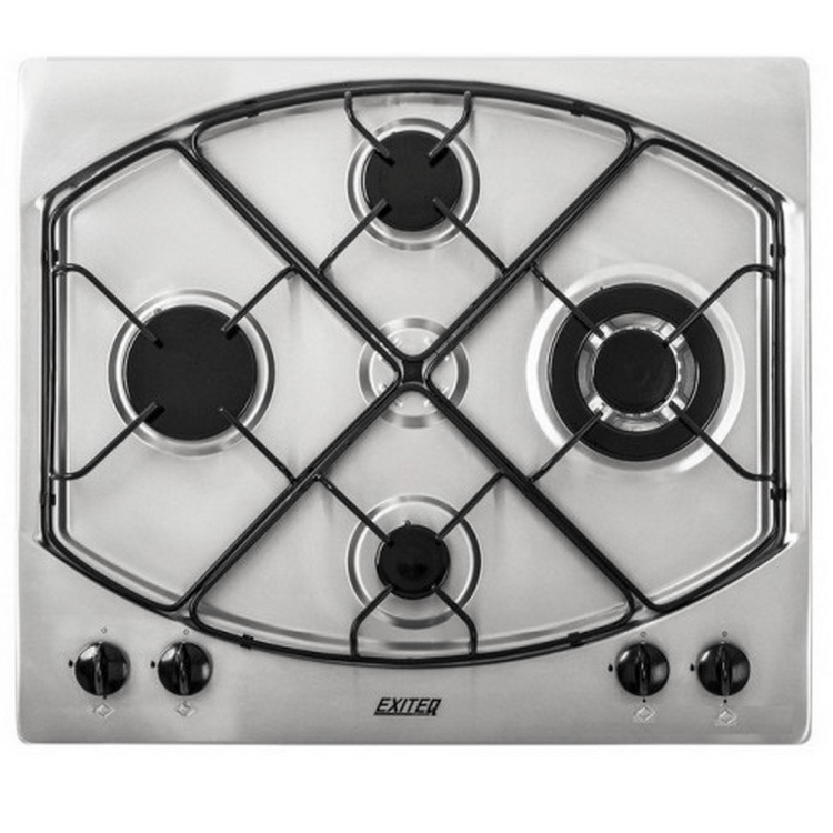 Газовая варочная поверхность EXITEQ PFL640STX[B]-E