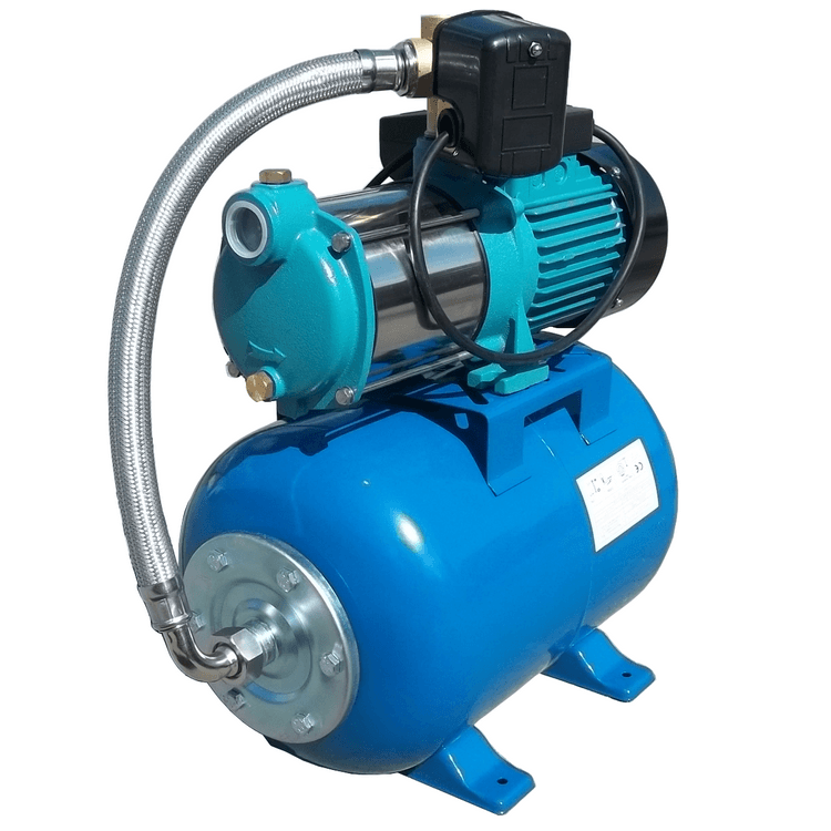 Насос-гидрофор (станция водоснабжения) Omnigena MH 1300 INOX, бак 24 (крыльчатки из нержавеющей стали)