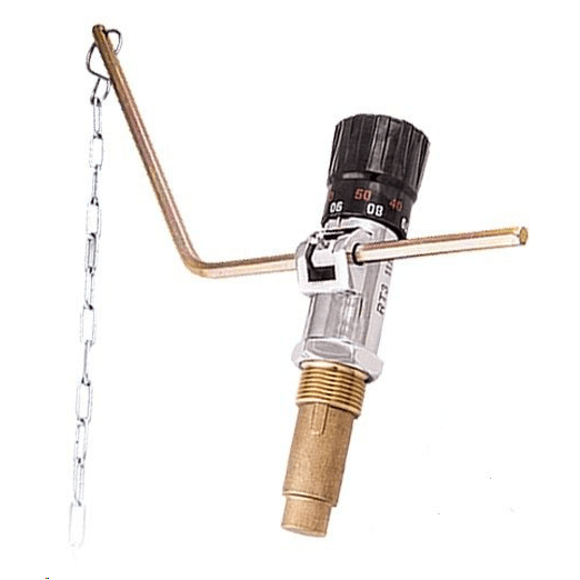 Цепочный регулятор тяги котла