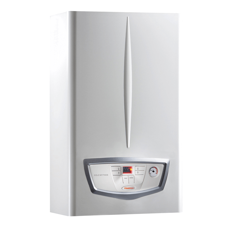 Газовый котёл Immergas EOLO Mythos 24 4R (в комплекте) (ДВУХКОНТУРНЫЙ, ТУРБИРОВАННЫЙ)