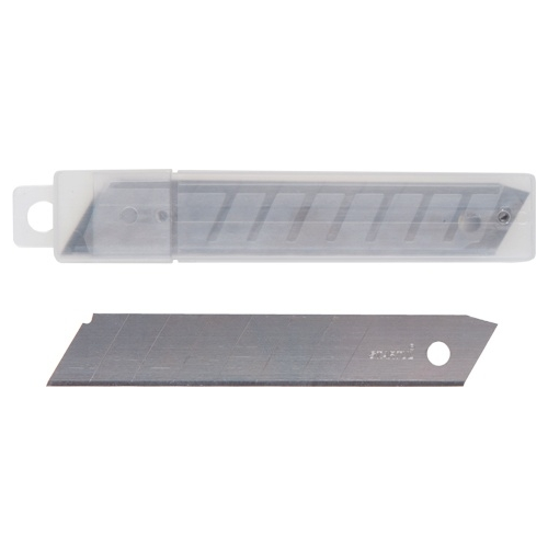 Запасные лезвия для ножа 18мм, 10 штук