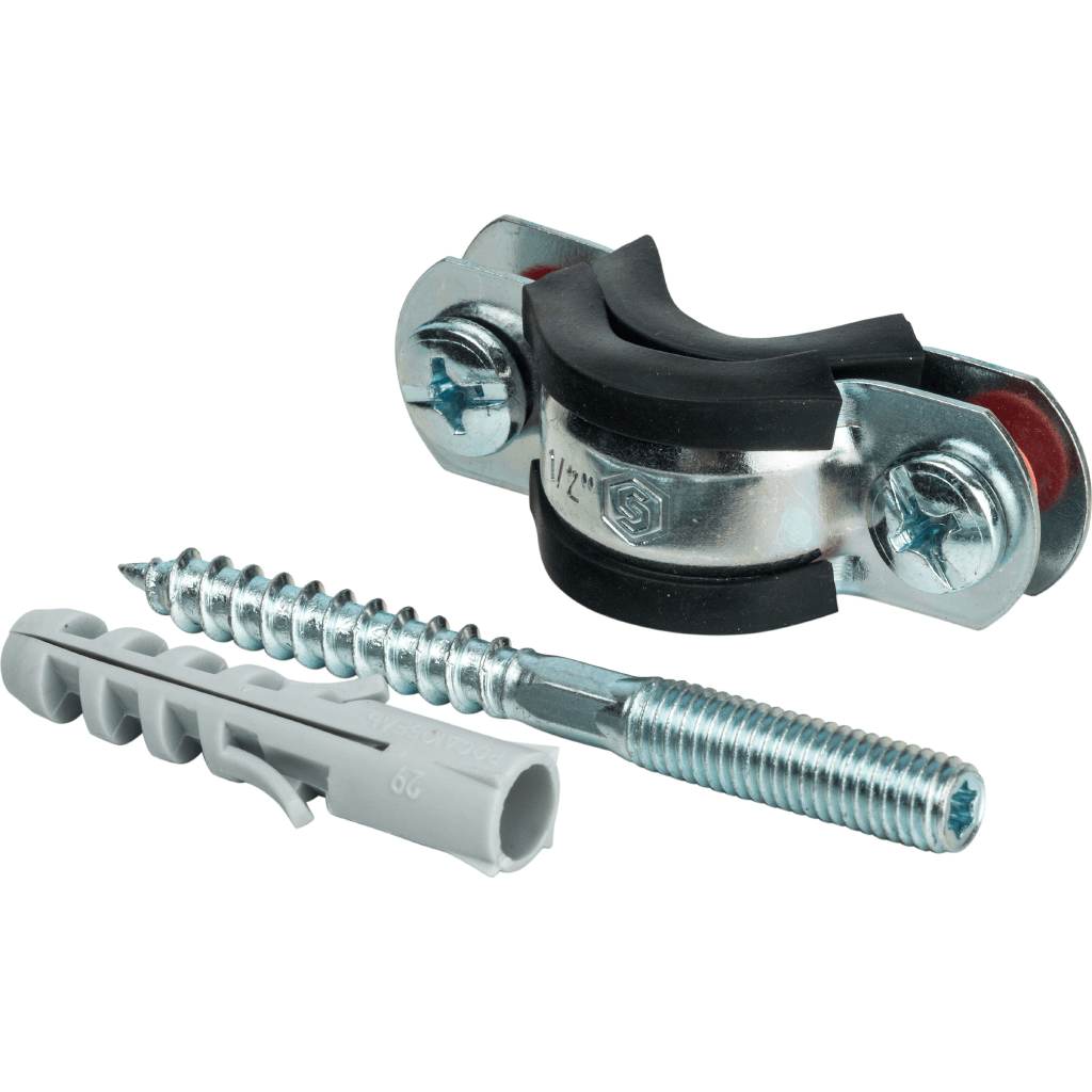 Хомут металлический для труб (КТР) 1/2