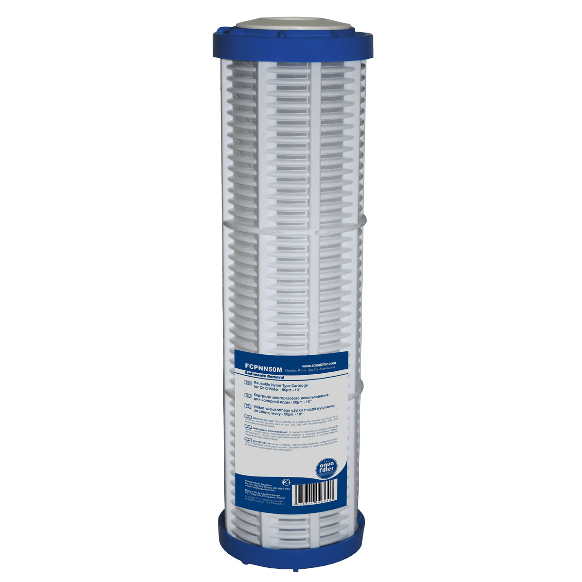 SlimLine / Картридж сеточный для хол.воды многократного использования FCPNN50M, Aquafilter