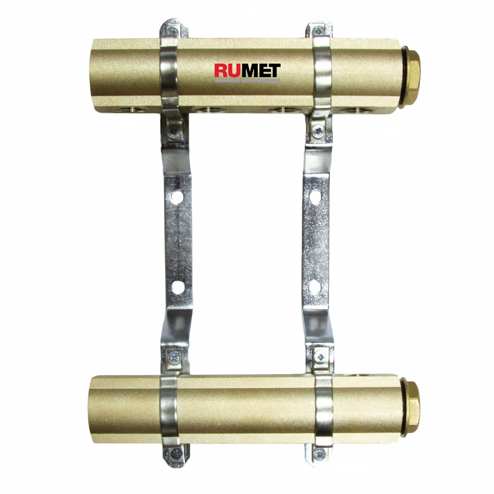 Коллектор-распределитель EKO45A040 на 4 контура, RUMET