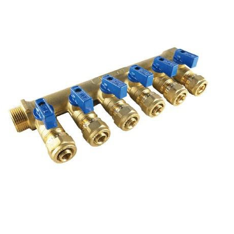 200-3/4(6)R / Коллектор латунный 3/4