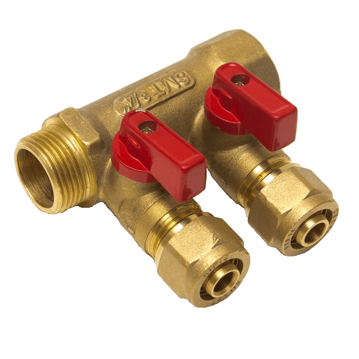 Коллектор латунный 3/4