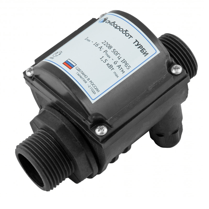 Датчик протока АКВАРОБОТ ТУРБИ (блок управления насосами в т.ч. для защиты от сухого хода), UNIPUMP