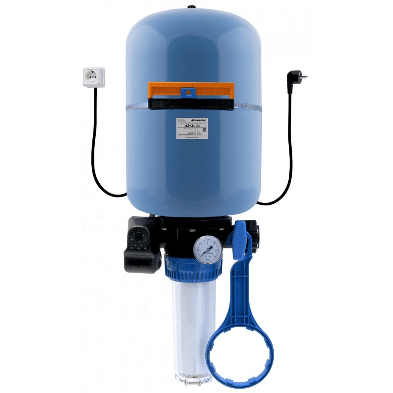 Комплексное решение автоматизации на баке Джилекс КРАБ 24