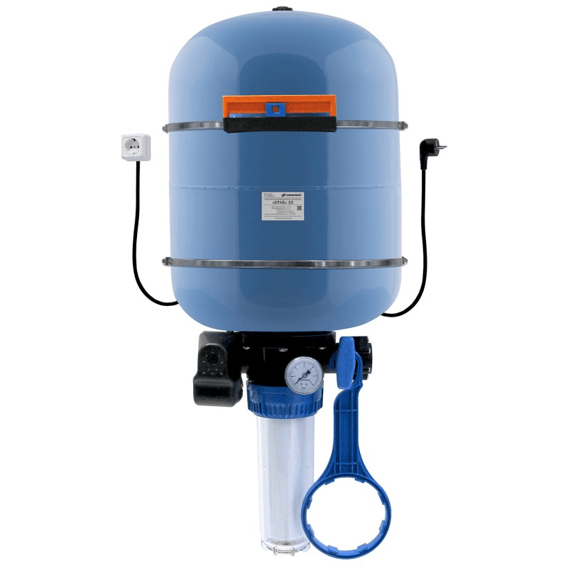 Комплексное решение автоматизации на баке Джилекс КРАБ 50