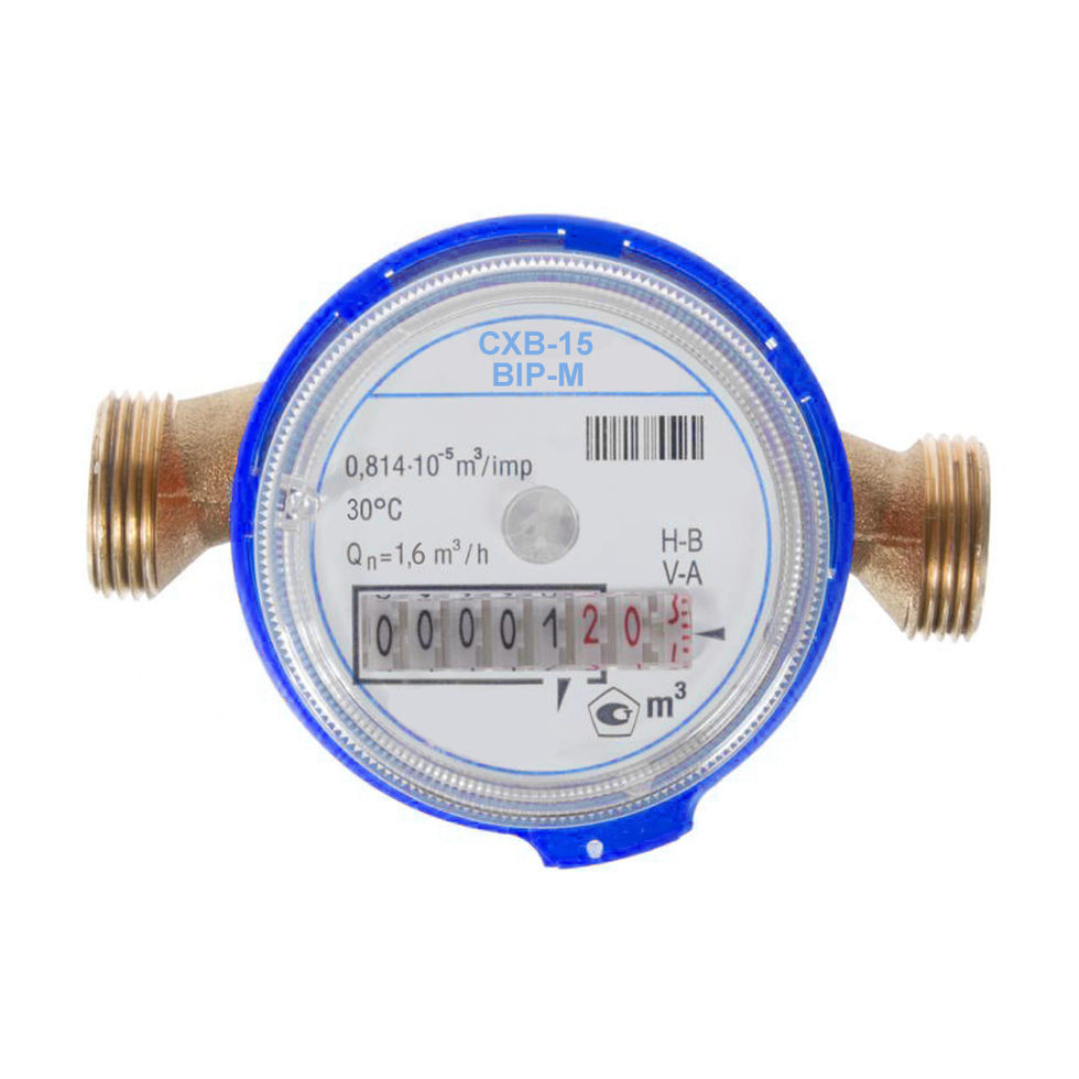 Счетчик холодной воды BIP СГВ-15MI (синий)