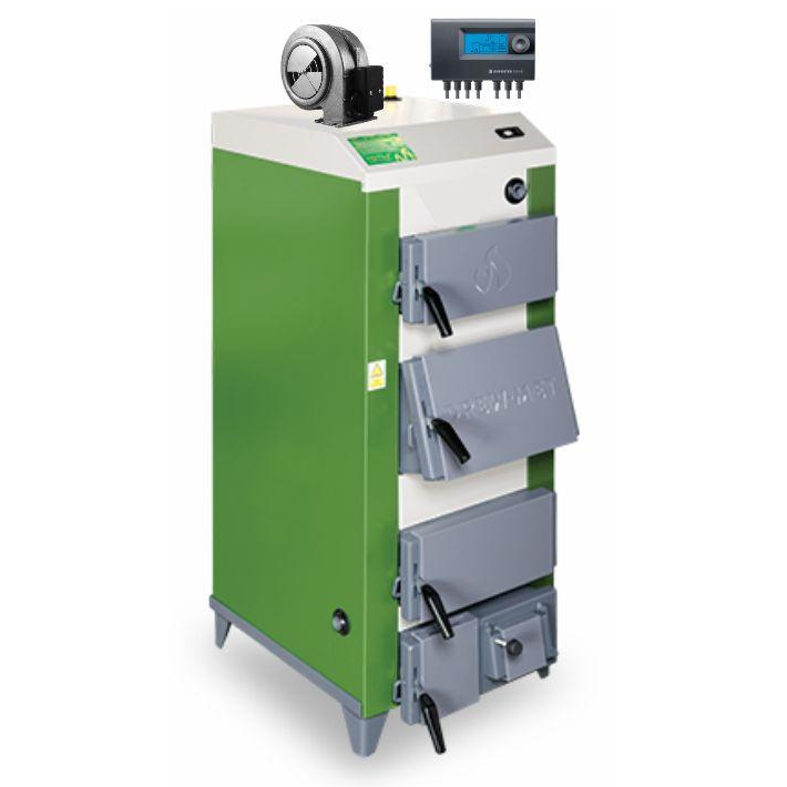 Твёрдотопливный котёл DREW-MET ECONOM PLUS 23 кВт с автоматикой