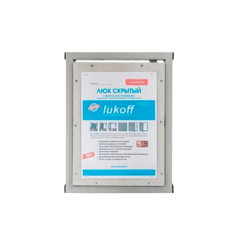Стальной люк Lukoff ST 60х60 (распашной)