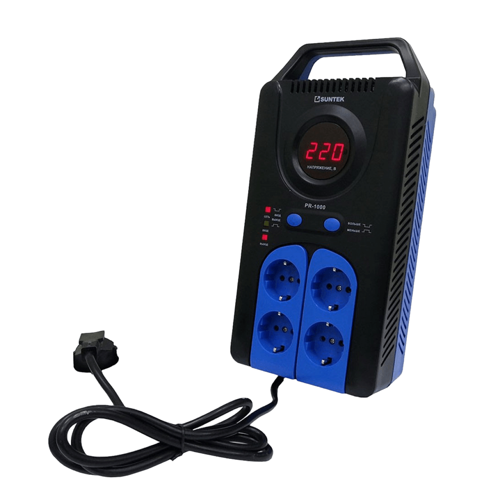 Однофазный стабилизатор SUNTEK PR 500ВА